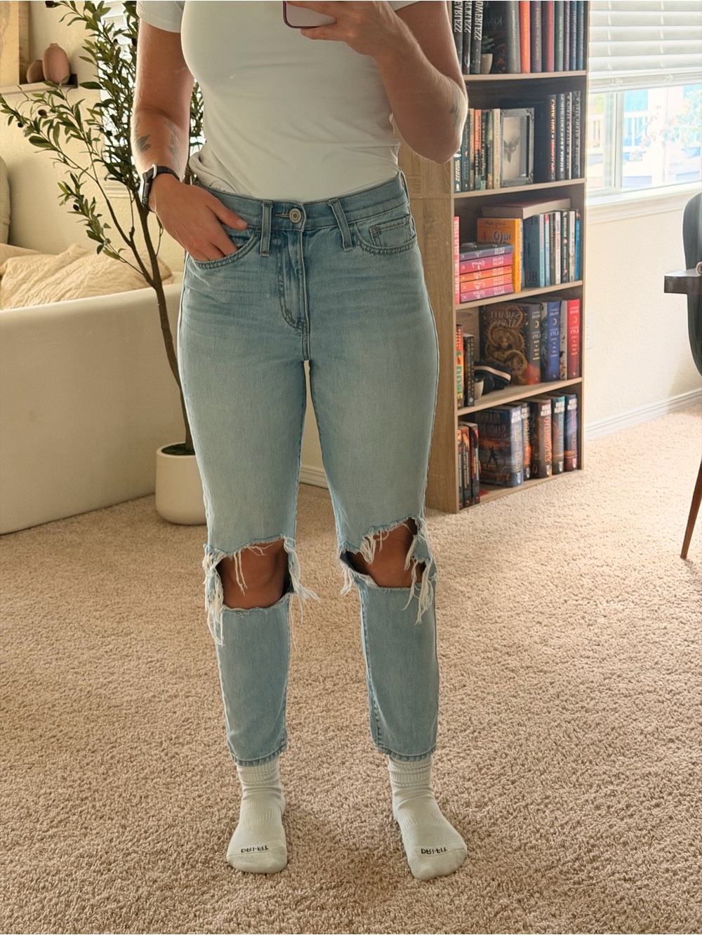 High Rise Mom Jean